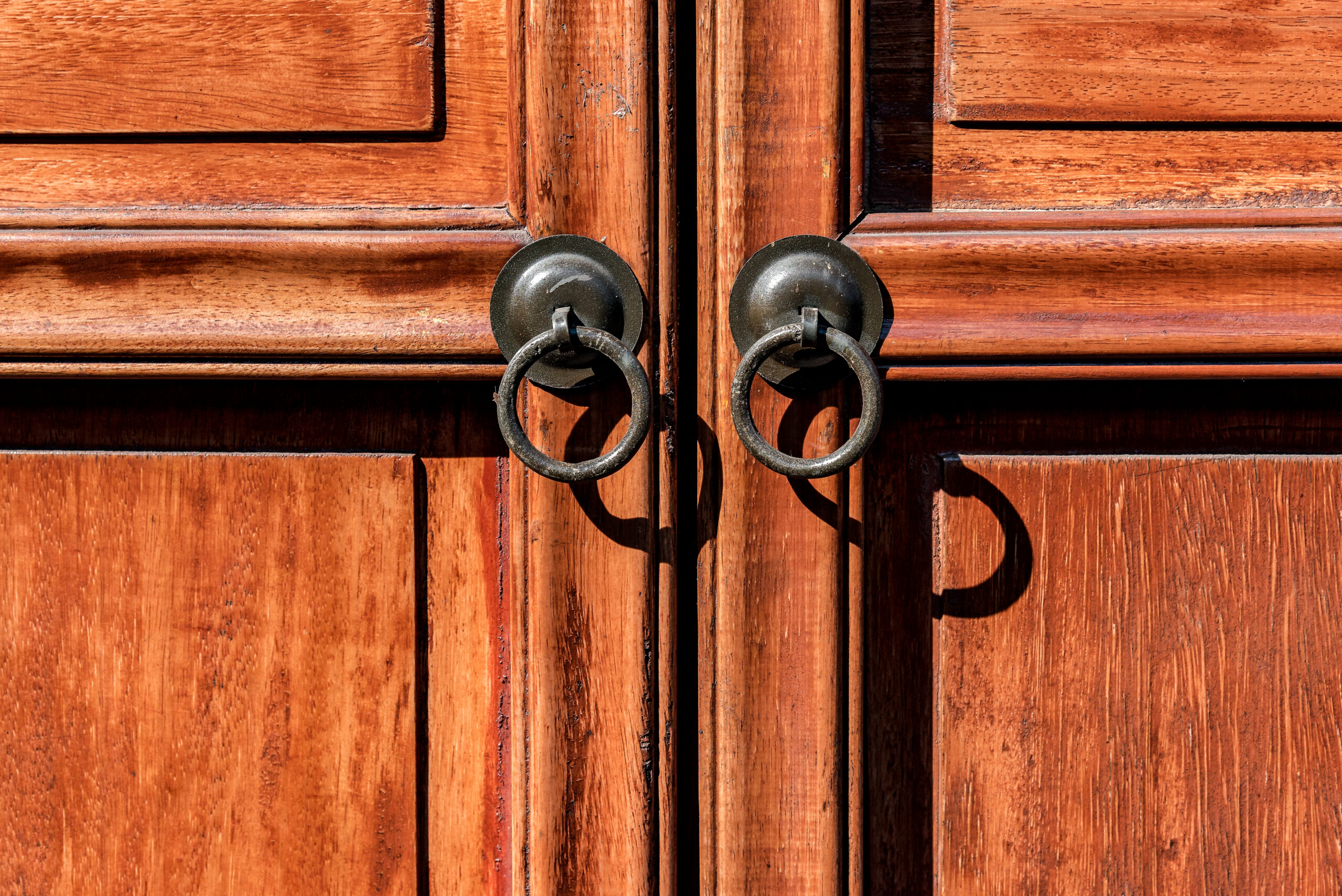 Manutenzione del portone in legno